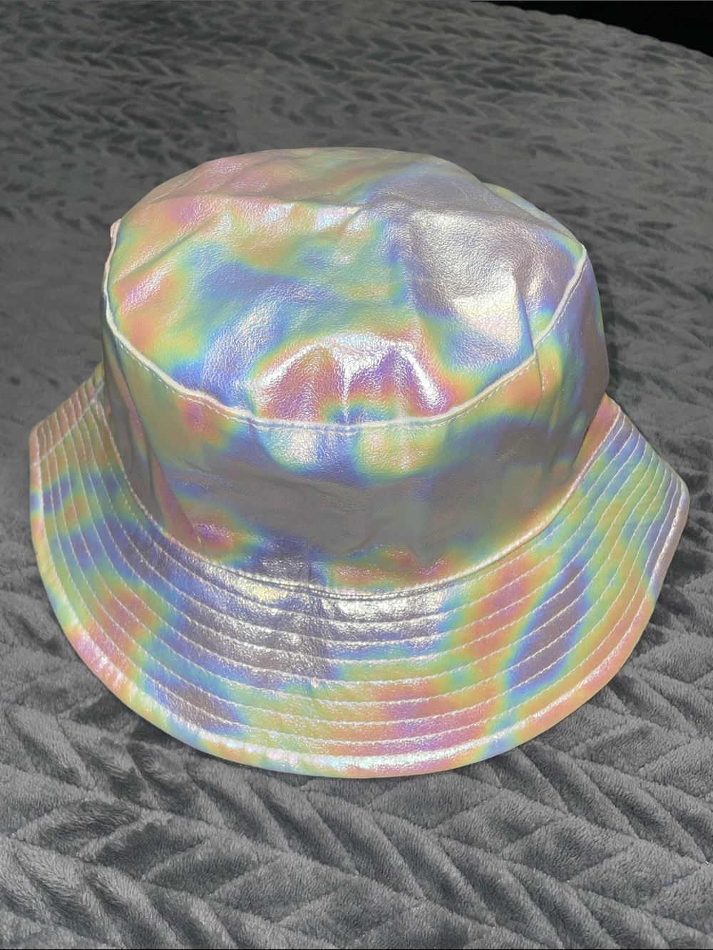 Iridescent Rainbow Bucket Hat - Women Accessories